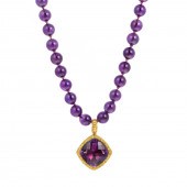 ALEX SOLDIER AMETHYST & YELLOW