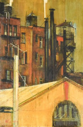 ALEX ZWARENSTEIN OIL CANVAS IN