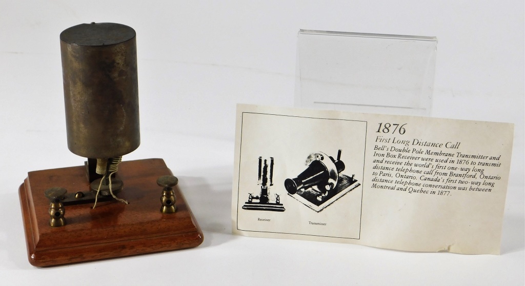 ALEXANDER BELL 1ST LONG DISTANCE