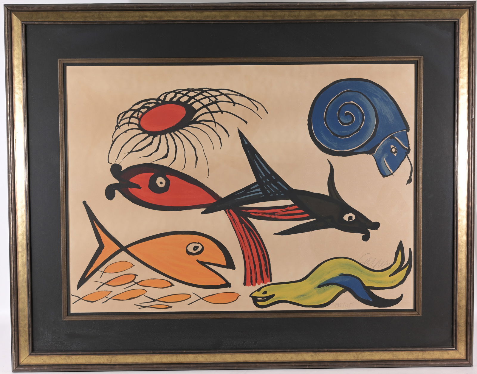 ALEXANDER CALDER (1898 - 1976) "SEA