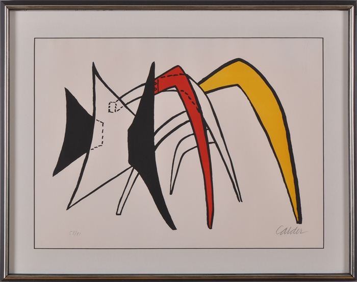 ALEXANDER CALDER (1898-1976):