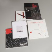 ALEXANDER CALDER, (5) BOOKS &
