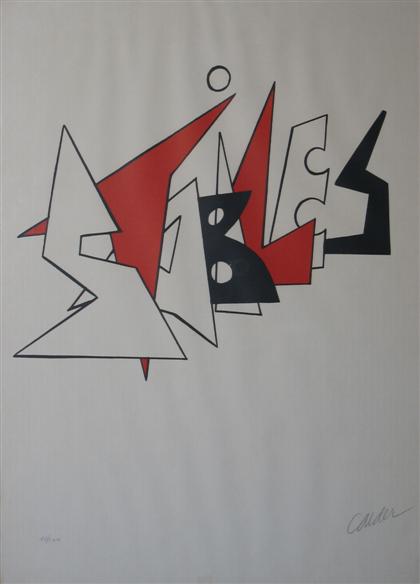 ALEXANDER CALDER  (american