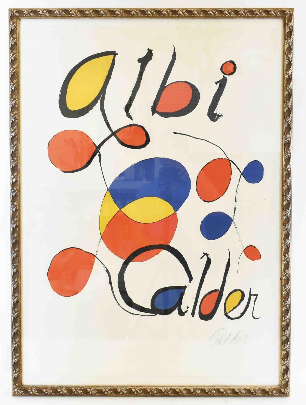 ALEXANDER CALDER, (AMERICAN,