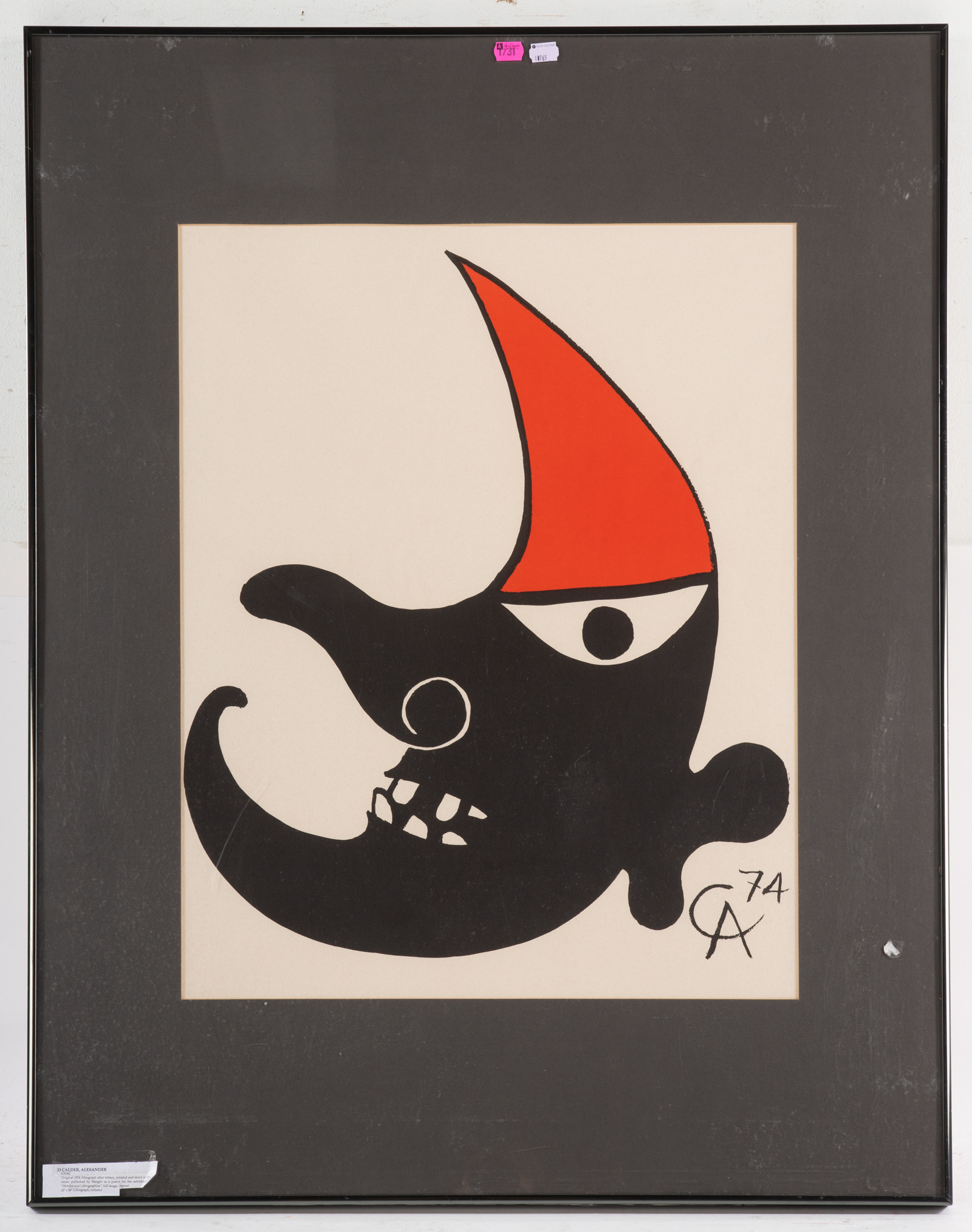 ALEXANDER CALDER. "C.N.A.C.,"
