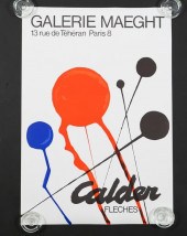 ALEXANDER CALDER FLECHES GALER