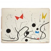 ALEXANDER CALDER, GOUACHE ON P