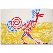 ALEXANDER CALDER, GOUACHE ON P