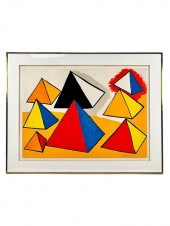 ALEXANDER CALDER " HOMAGE TO E