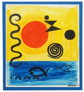 ALEXANDER CALDER 'IN MID-OCEAN