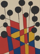 ALEXANDER CALDER "LE JARDIN FL