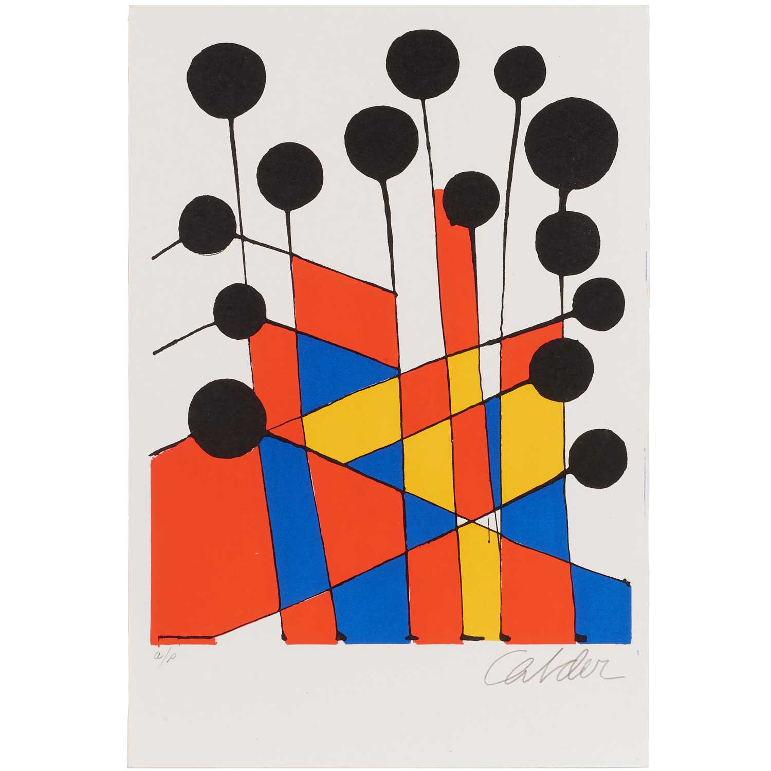ALEXANDER CALDER, LITHOGRAPH,