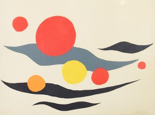 ALEXANDER CALDER LITHOGRAPH