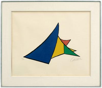 Alexander Calder lithograph