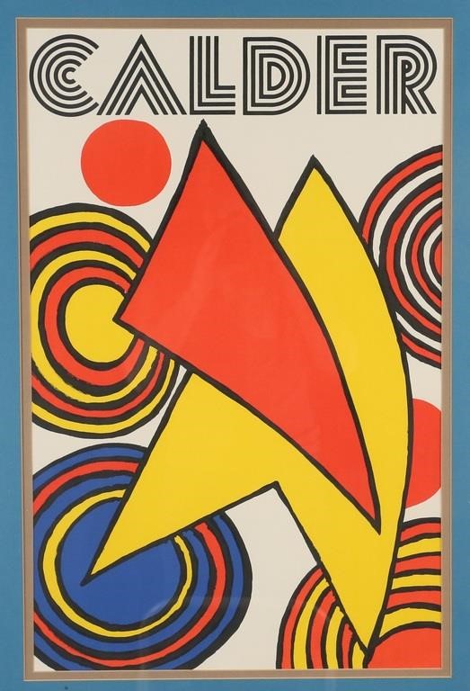 ALEXANDER CALDER LITHOGRAPH