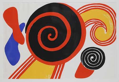 ALEXANDER CALDER LITHOGRAPH