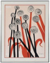 ALEXANDER CALDER LITHOGRAPH(Am