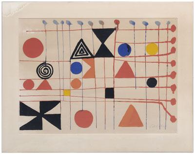 Alexander Calder print (American,