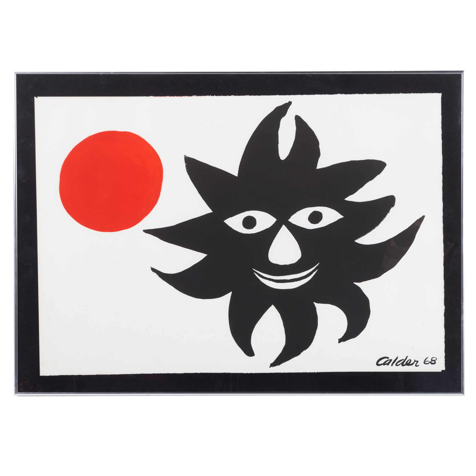ALEXANDER CALDER. "RED SUN,"