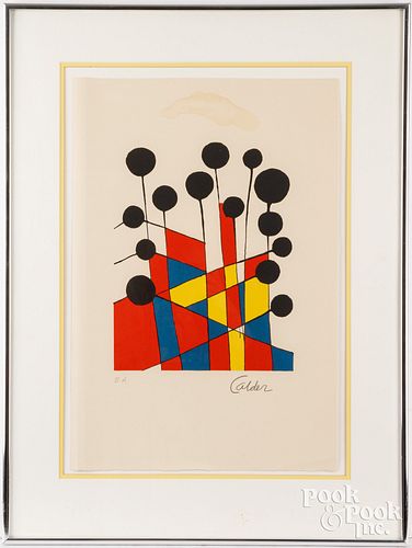 ALEXANDER CALDER SIGNED
