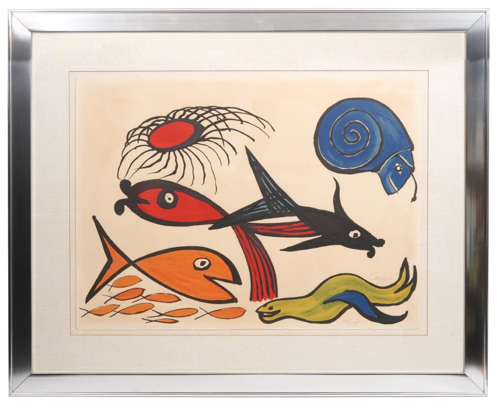 ALEXANDER CALDER 'UNFINISHED