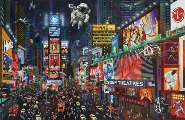 ALEXANDER CHEN (B.1952) TIME SQUARE