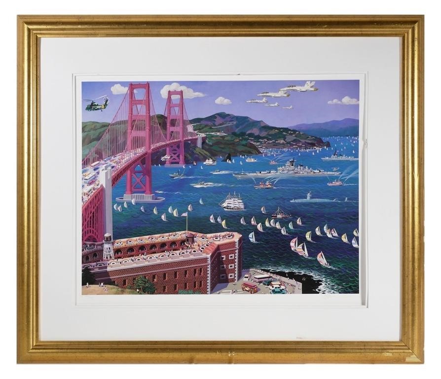 ALEXANDER CHEN, SERIOLITHOGRAPH,