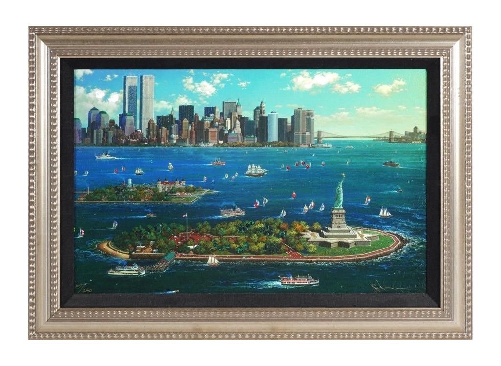 ALEXANDER CHEN, SERIOLITHOGRAPH,