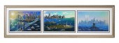 ALEXANDER CHEN TRIPTYCH OF NEW
