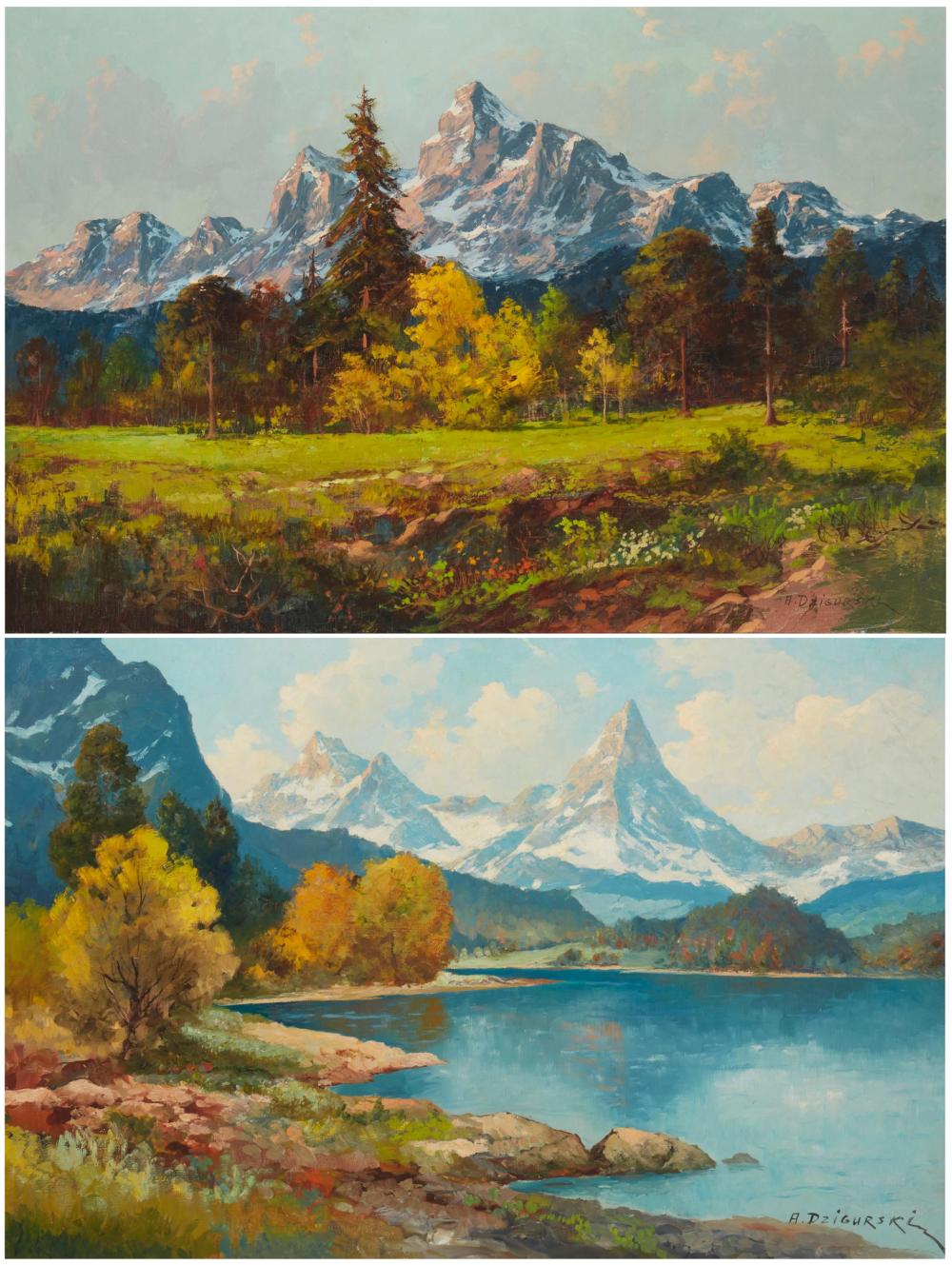 ALEXANDER DZIGURSKI (1911-1995, LOS