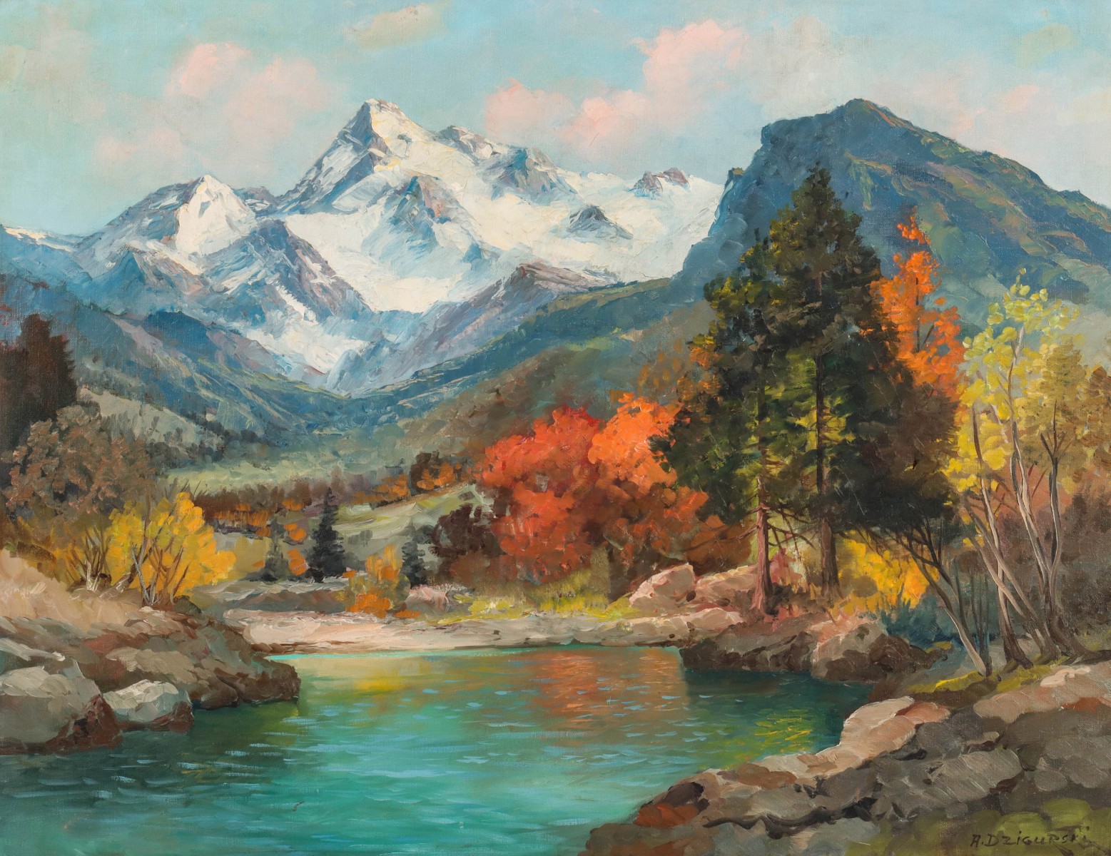 ALEXANDER DZIGURSKI (1911-1995) OIL