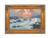 ALEXANDER DZIGURSKI SEASCAPE O