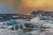 ALEXANDER DZIGURSKI SEASCAPE P