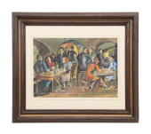 ALEXANDER FISCHL, GOUACHE BAR