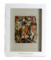 ALEXANDER GORE ABSTRACT OIL ON