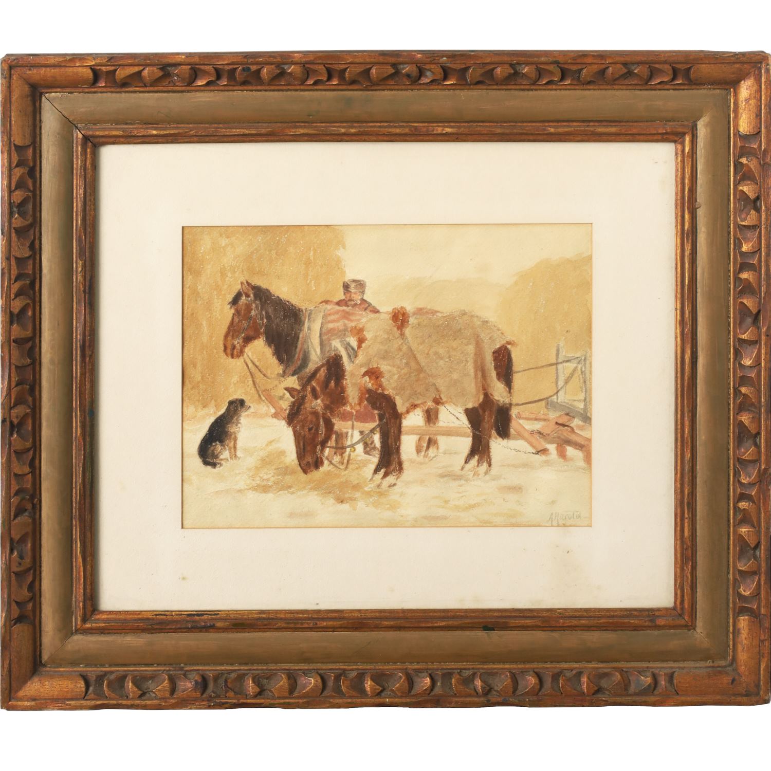 ALEXANDER HAROLD (ATTRIB), PAINTING