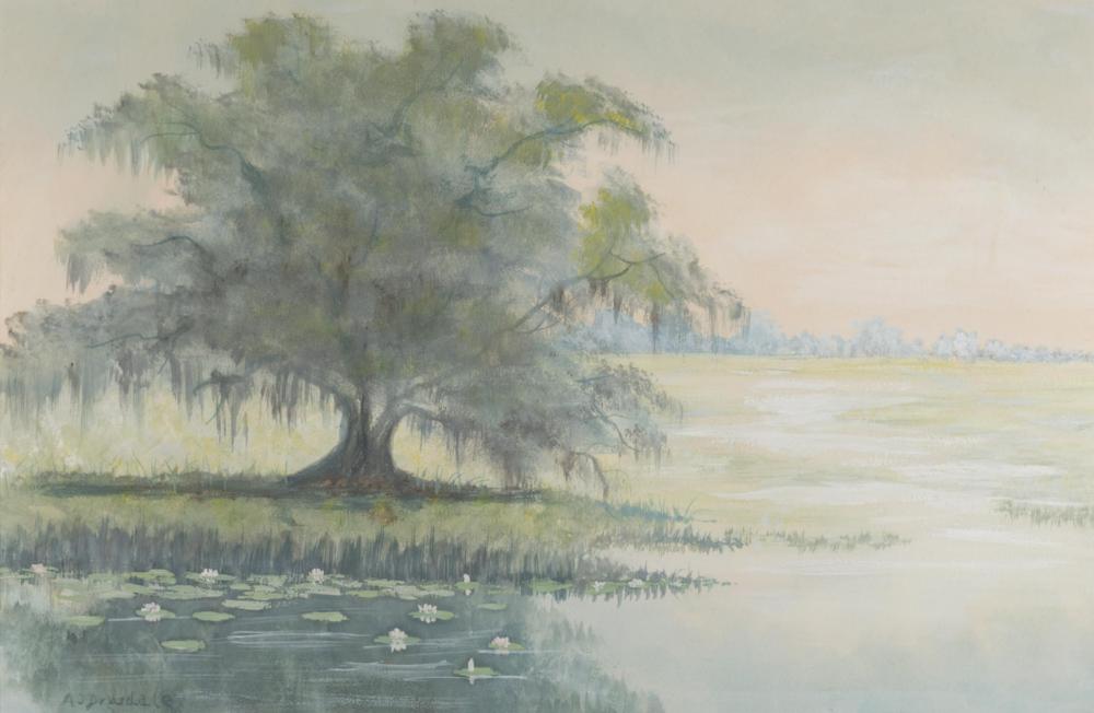 ALEXANDER J. DRYSDALE WATERCOLOR ON