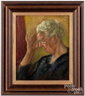 ALEXANDER KRUSE OIL ON BOARDAl