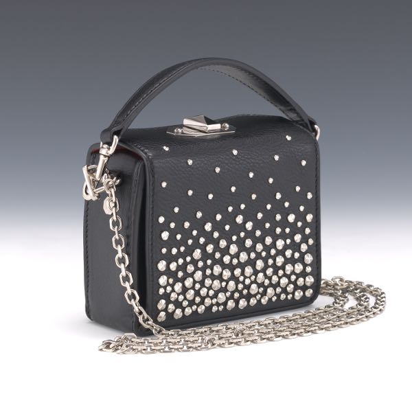 ALEXANDER MCQUEEN BLACK STUDDED