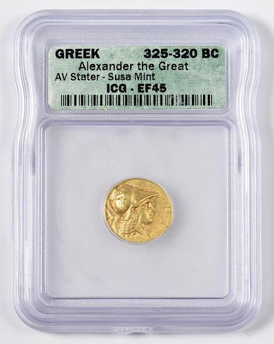ALEXANDER THE GREAT AV STATER, SUSA