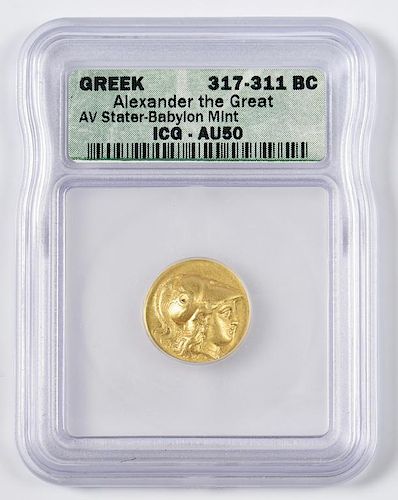 ALEXANDER THE GREAT AV STATER,