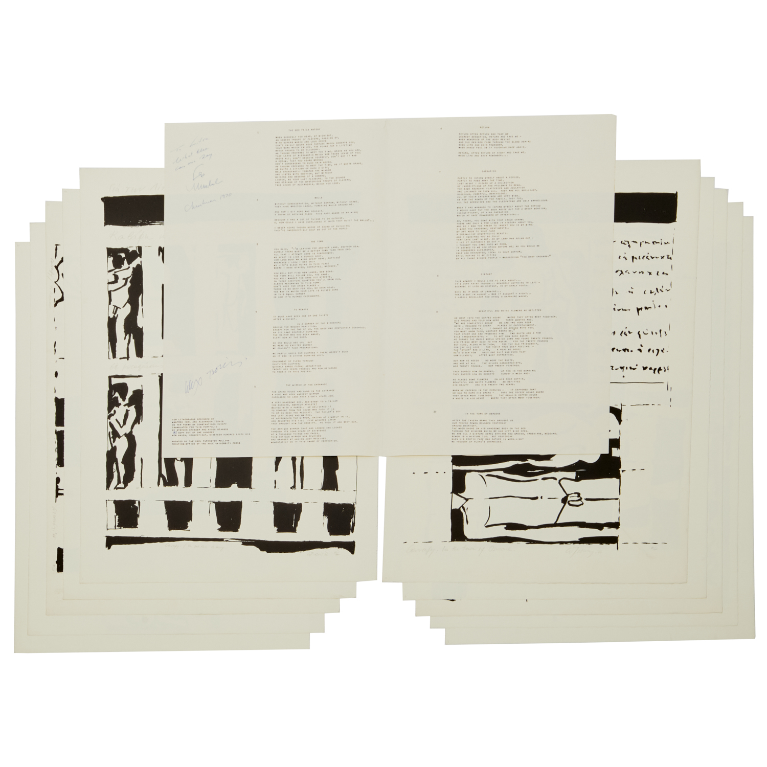 ALEXANDER TONIS, (10) LITHOGRAPH