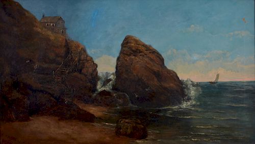 ALEXANDER WILLIAMS SEASCAPE OIL