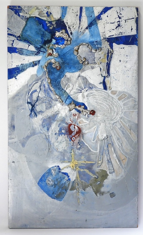 ALEXANDER ZAKLYNSKY ABSTRACT SILVER