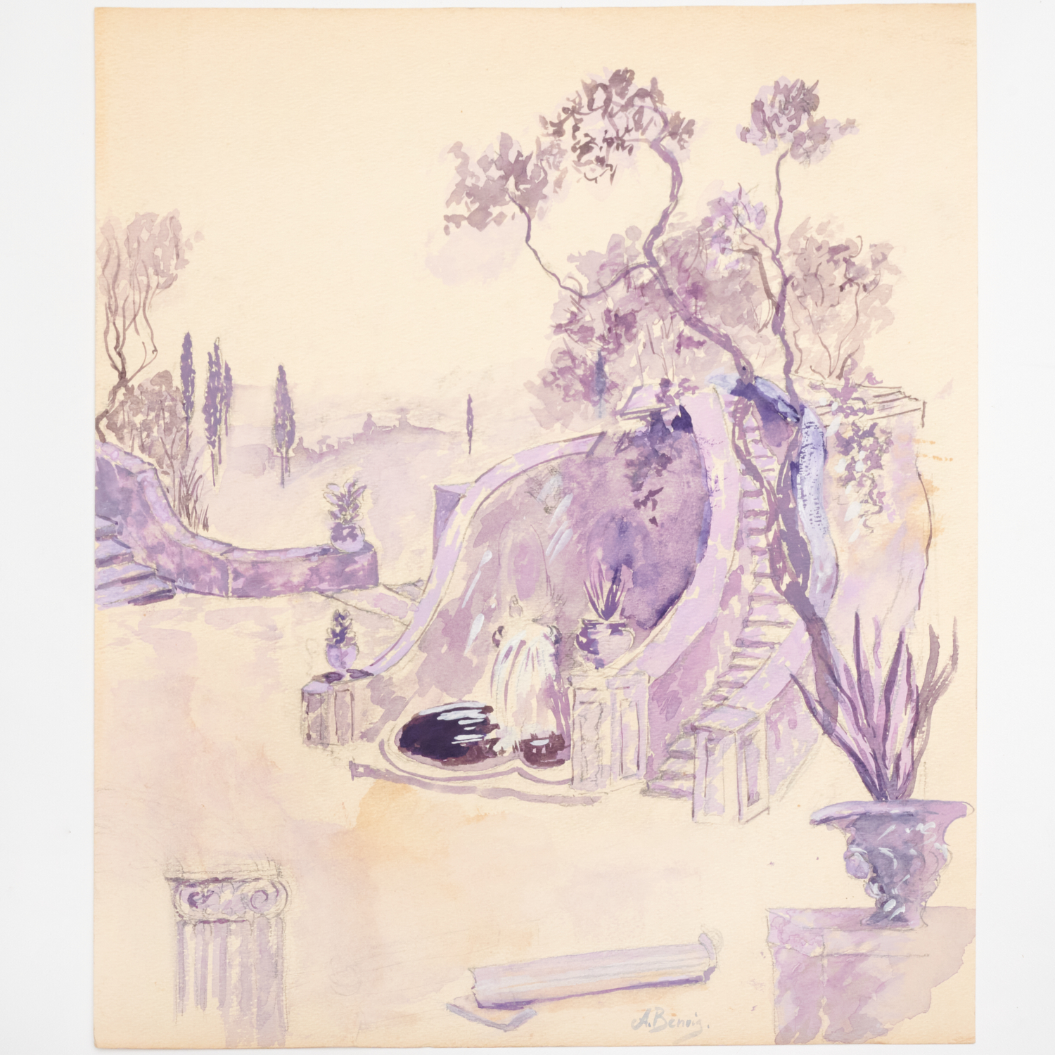 ALEXANDRE BENOIS (ATTRIB.), MIXED