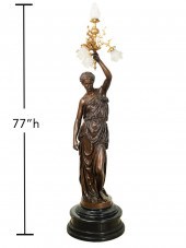 ALEXANDRE FALGUIERE BRONZE FIG
