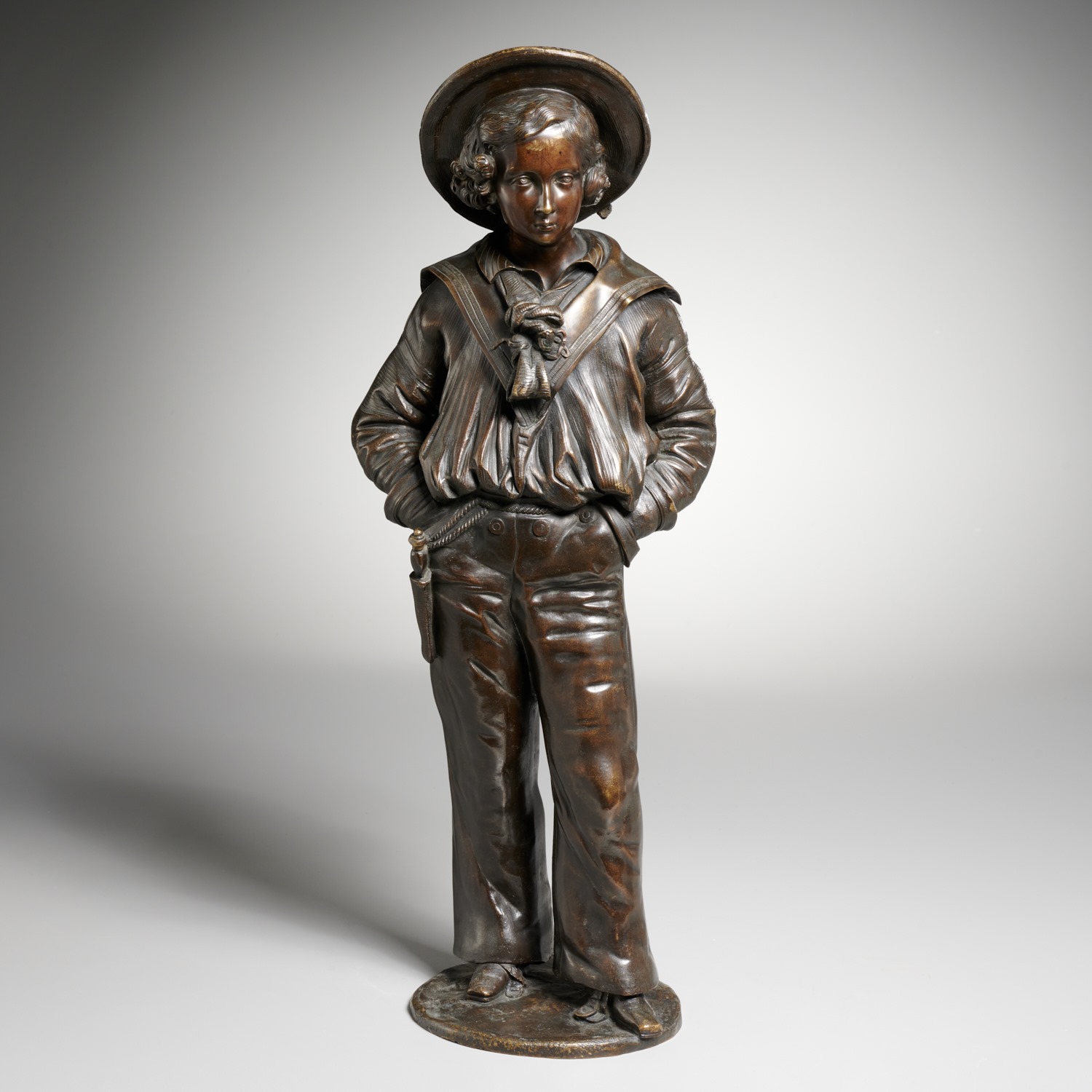 ALEXANDRE GUEYTON, BRONZE OF PRINCE