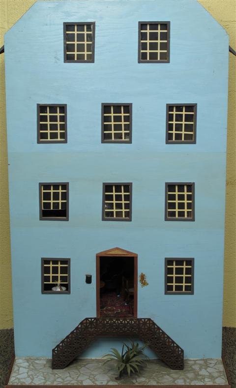 ALEXANDRIA BLUE PAINTED DOLL