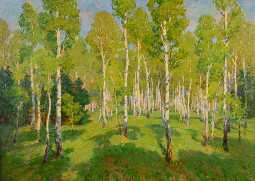 ALEXEI P. SOLODOVNIKOV OIL ON
