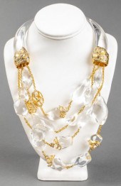 ALEXIS BITTAR LUCITE MULTI-STR